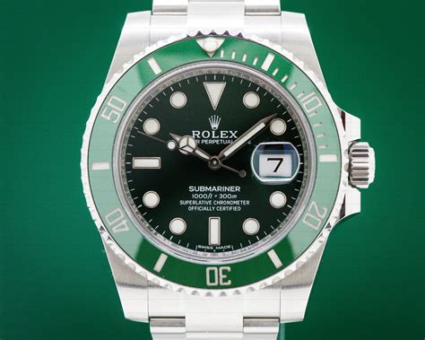 green face rolex|rolex green face submariner.